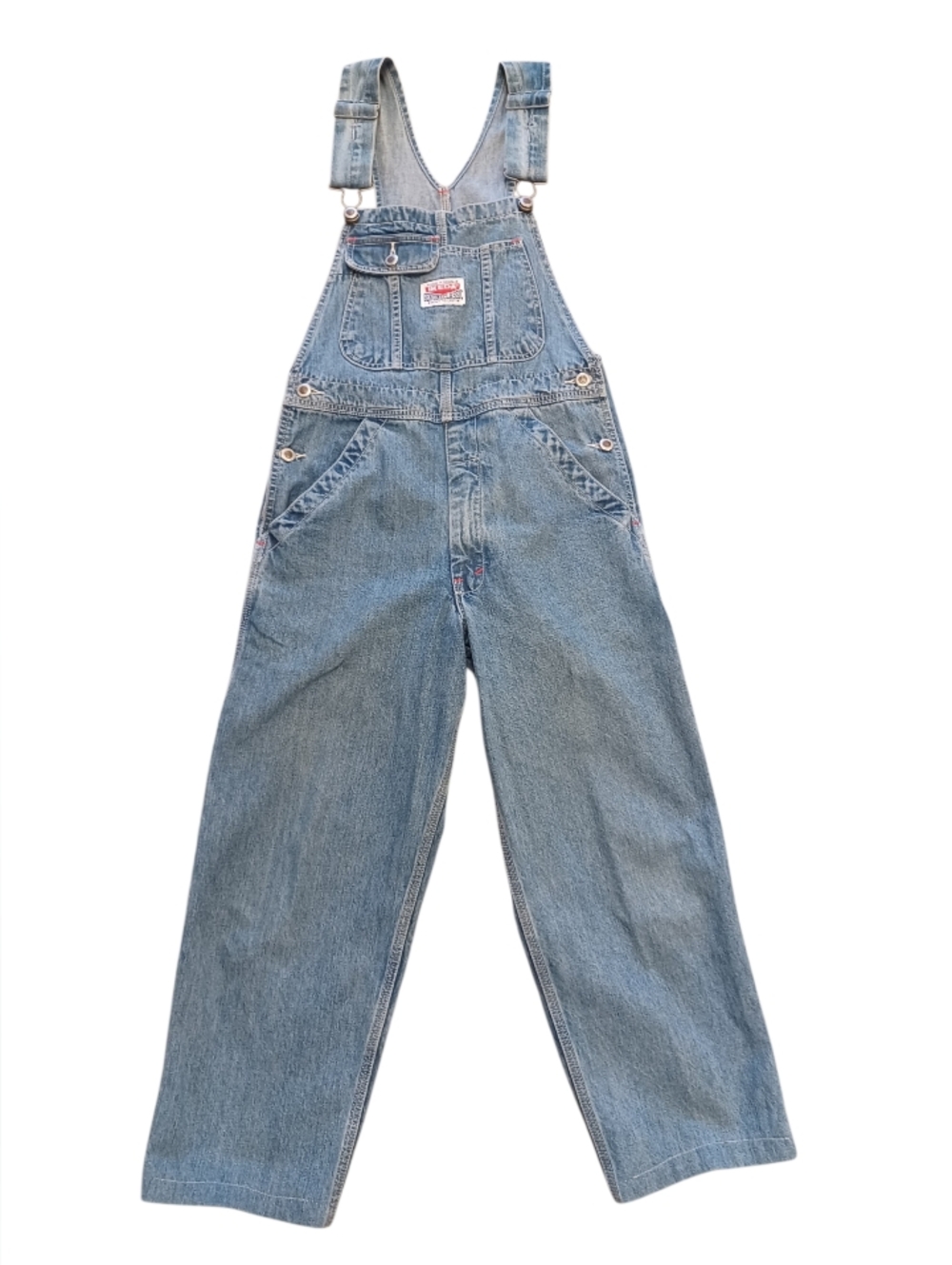 Ikeda EUC Denim Cargo Style Overalls Size Extra Small Canadian Made. - Picture 6 of 8
